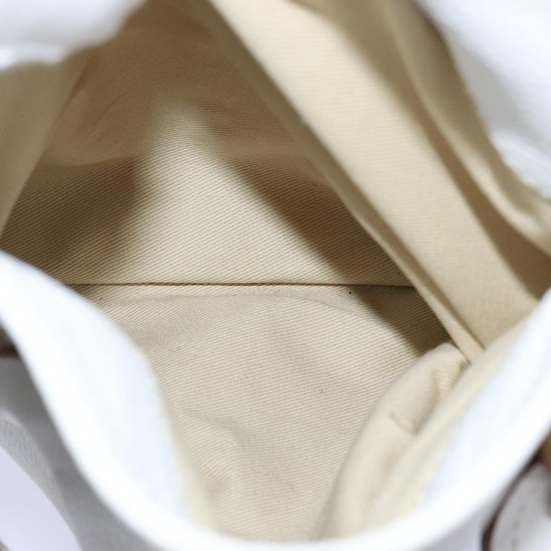 Chloe Paddington Hand Bag Leather White mr196