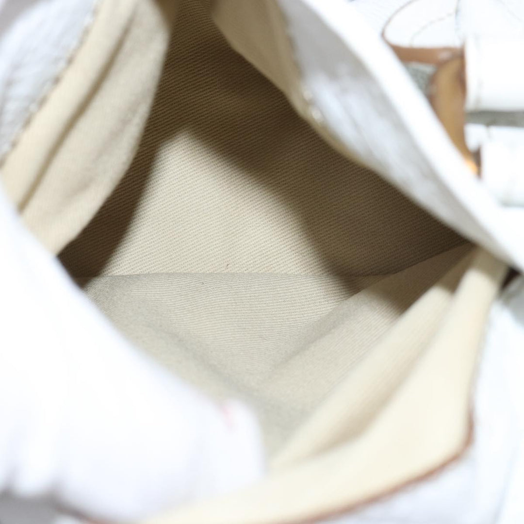 Chloe Paddington Hand Bag Leather White mr196