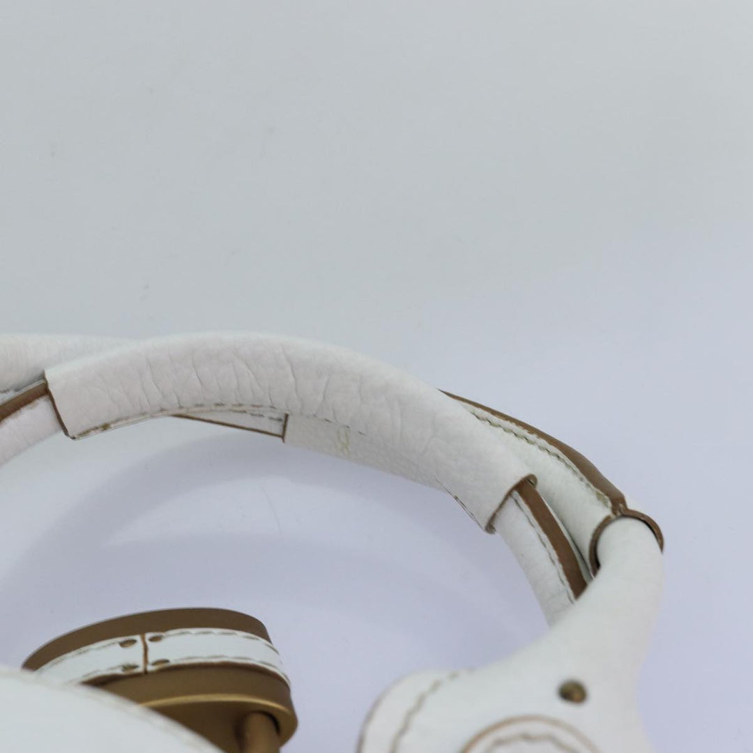 Chloe Paddington Hand Bag Leather White mr196