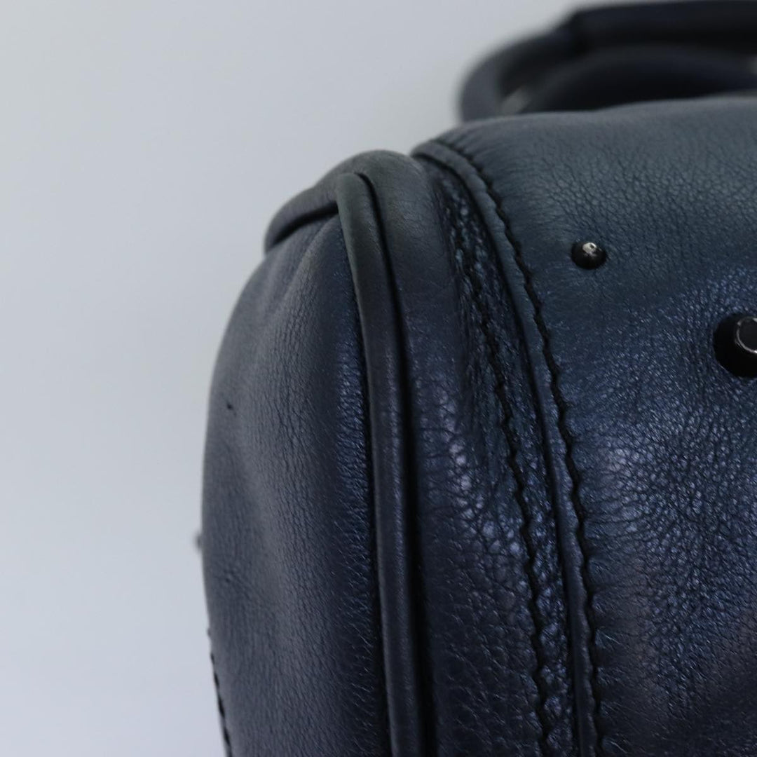 Chloe Paddington Hand Bag Leather Navy mr199