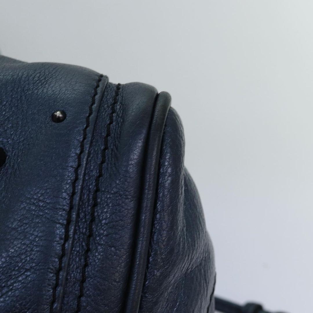 Chloe Paddington Hand Bag Leather Navy mr199
