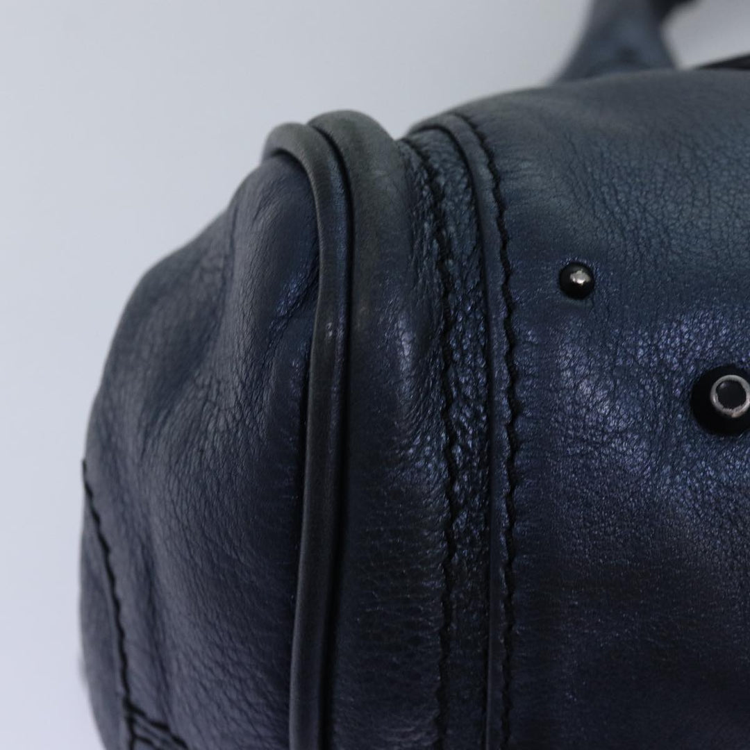 Chloe Paddington Hand Bag Leather Navy mr199