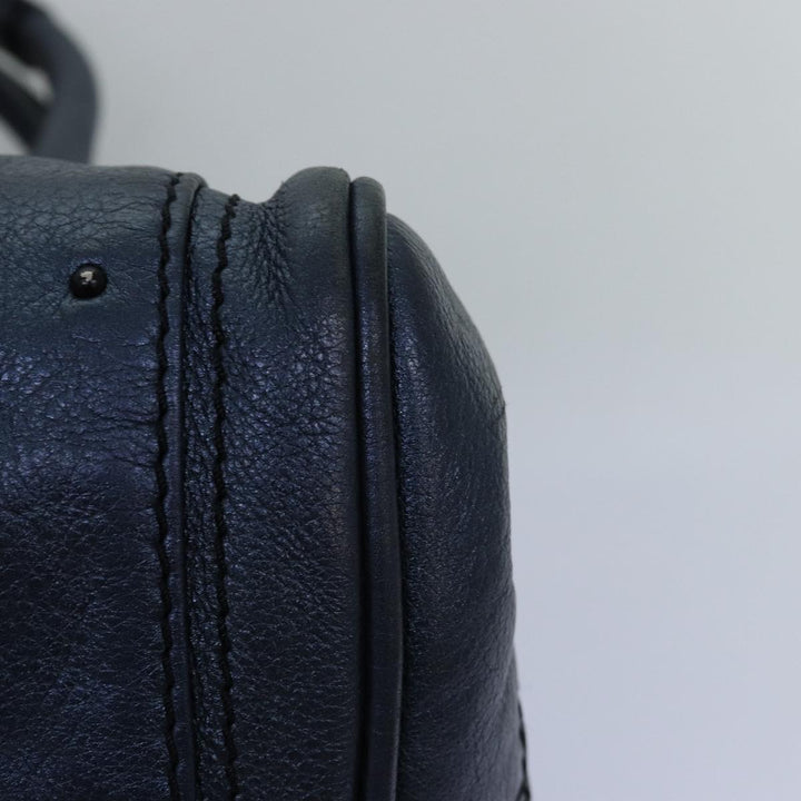 Chloe Paddington Hand Bag Leather Navy mr199