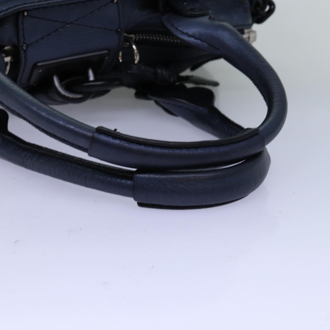 Chloe Paddington Hand Bag Leather Navy mr199