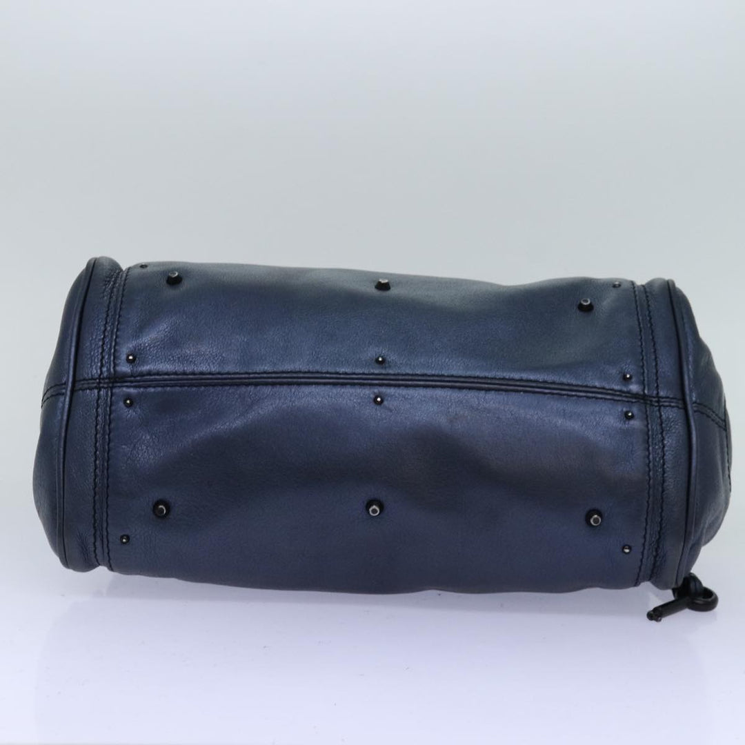 Chloe Paddington Hand Bag Leather Navy mr199