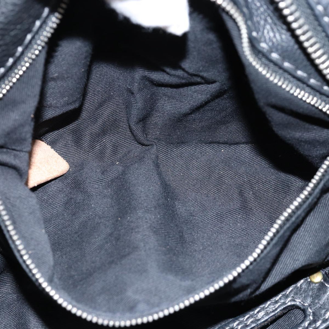 Chloe Paddington Hand Bag Leather Black mr200