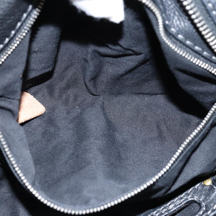 Chloe Paddington Hand Bag Leather Black mr200