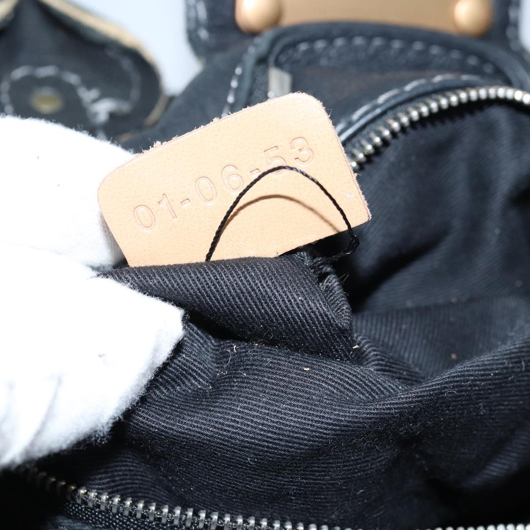 Chloe Paddington Hand Bag Leather Black mr200