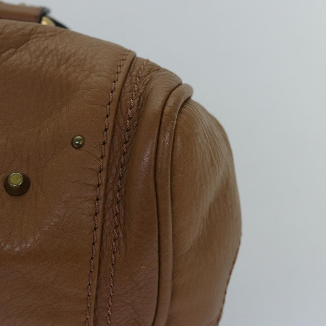 Chloe Paddington Hand Bag Leather Brown mr201