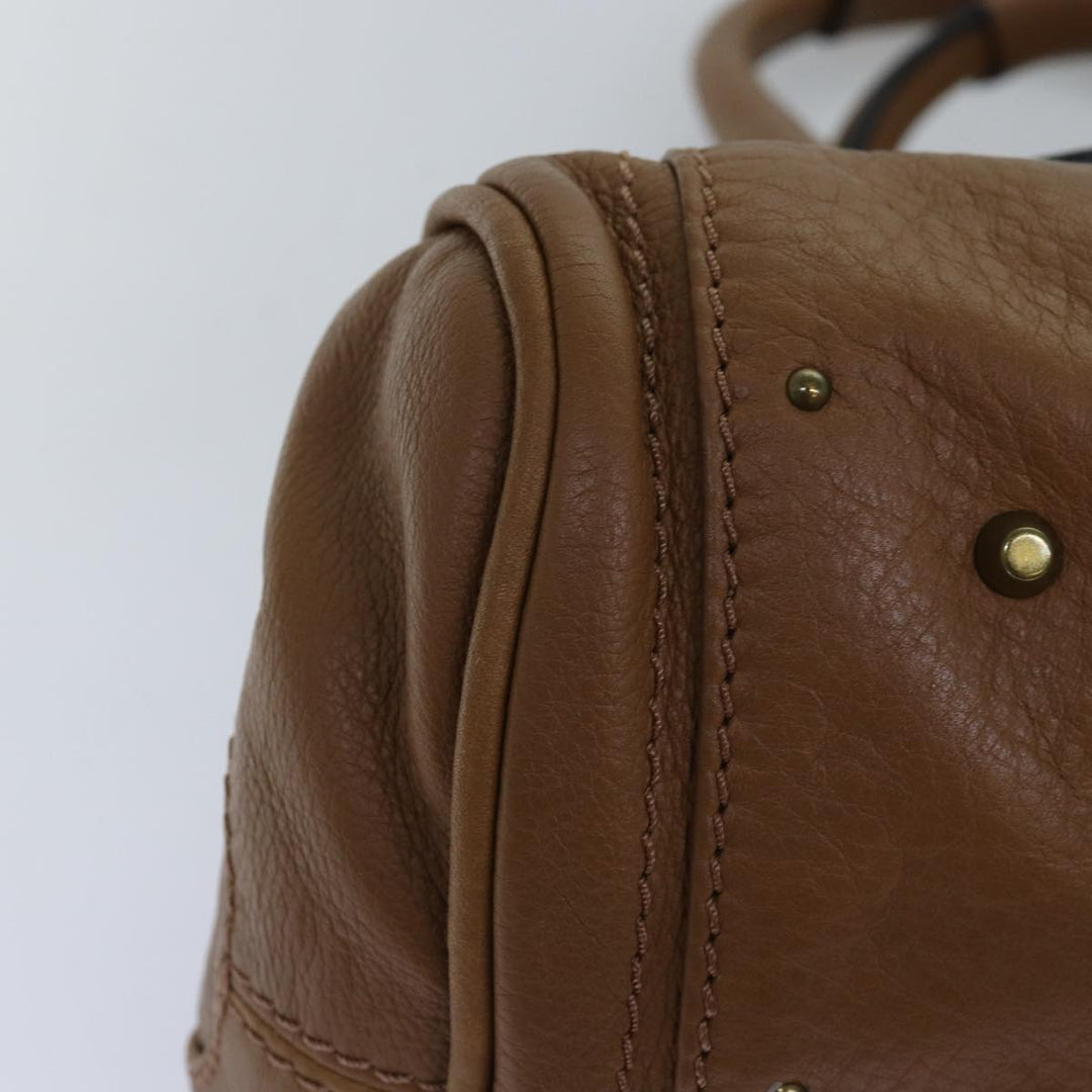 Chloe Paddington Hand Bag Leather Brown mr201