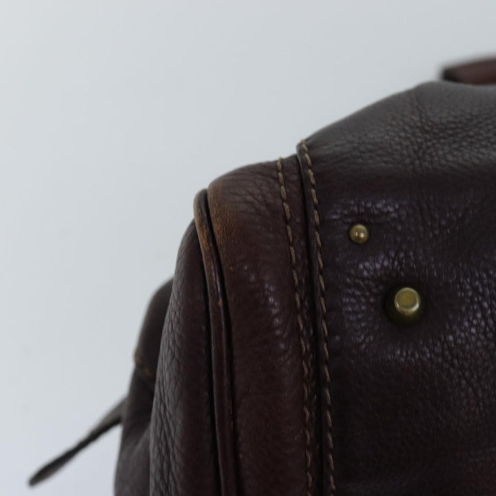 Chloe Paddington Hand Bag Leather Brown mr203