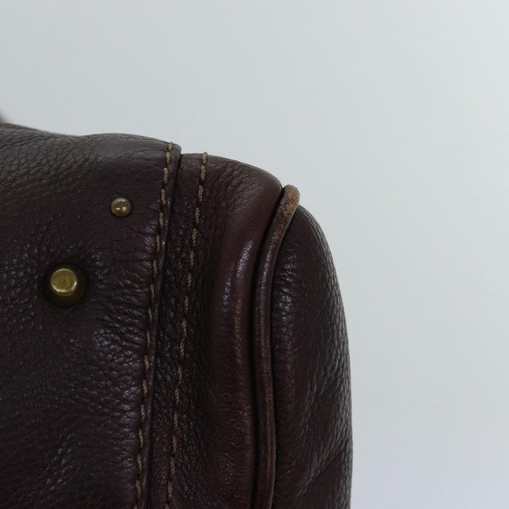 Chloe Paddington Hand Bag Leather Brown mr203