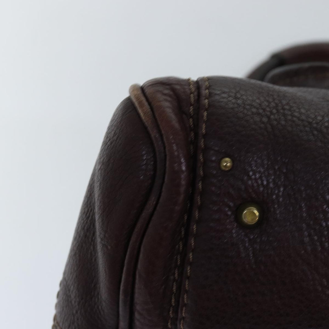 Chloe Paddington Hand Bag Leather Brown mr203
