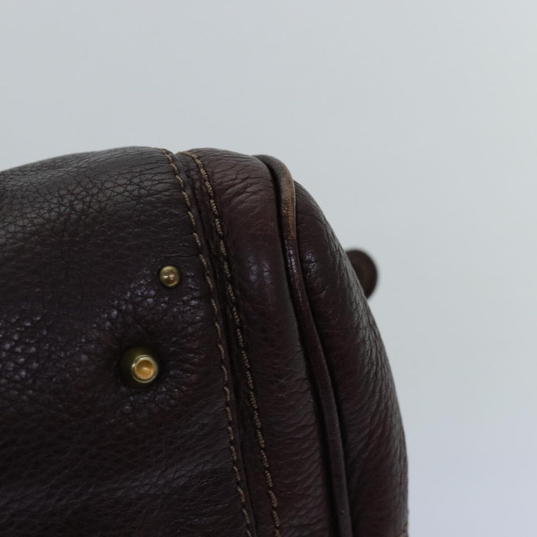 Chloe Paddington Hand Bag Leather Brown mr203