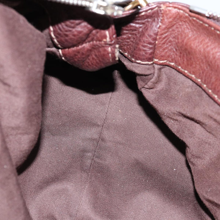 Chloe Paddington Hand Bag Leather Brown mr203