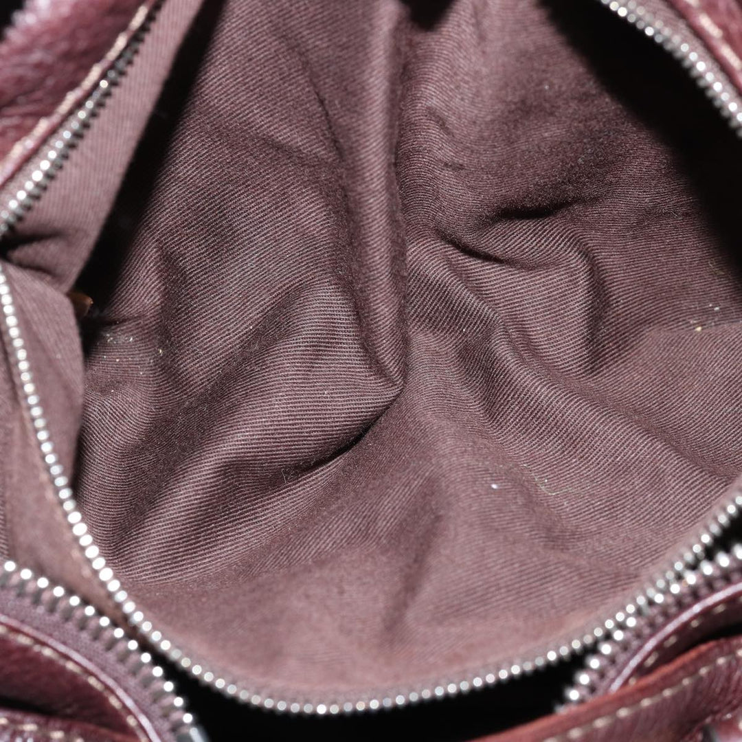 Chloe Paddington Hand Bag Leather Brown mr203
