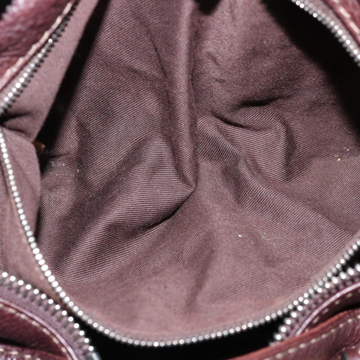 Chloe Paddington Hand Bag Leather Brown mr203