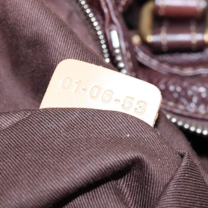 Chloe Paddington Hand Bag Leather Brown mr203