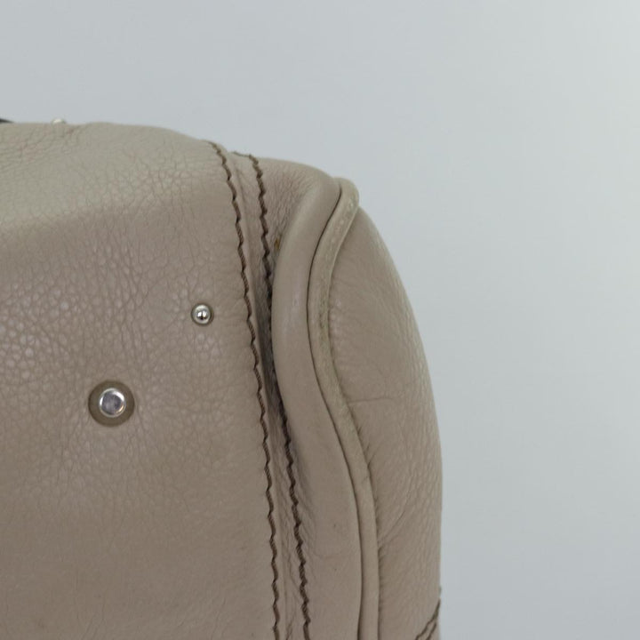 Chloe Paddington Hand Bag Leather Ivory mr225