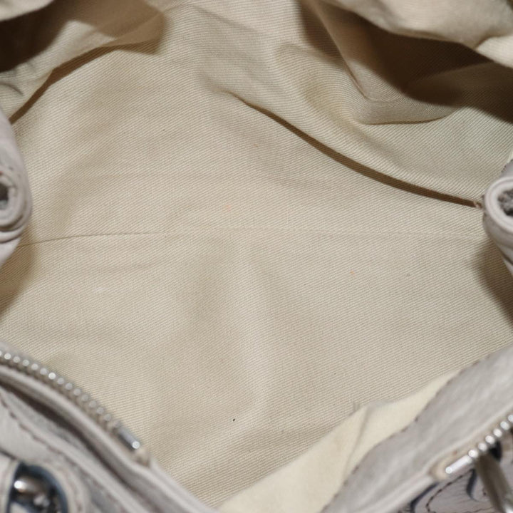 Chloe Paddington Hand Bag Leather Ivory mr225