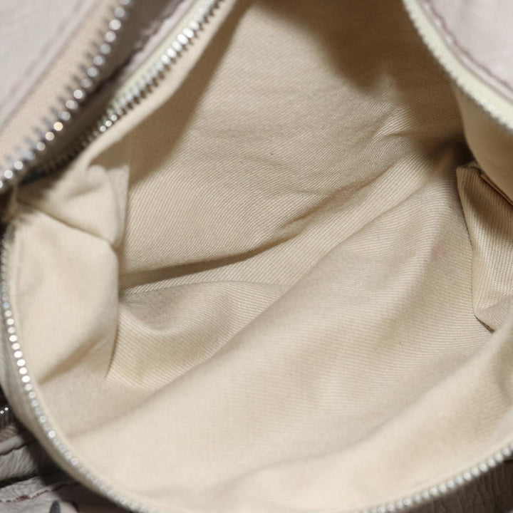 Chloe Paddington Hand Bag Leather Ivory mr225