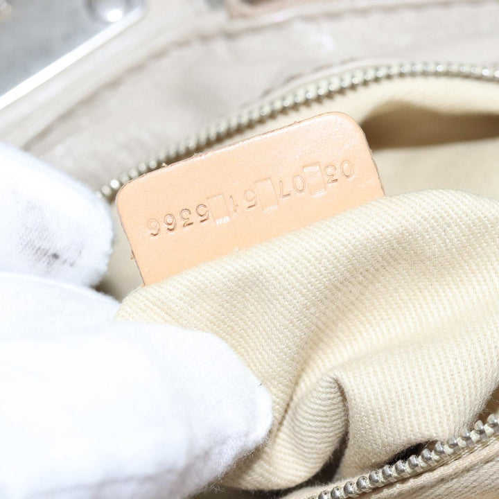 Chloe Paddington Hand Bag Leather Ivory mr225