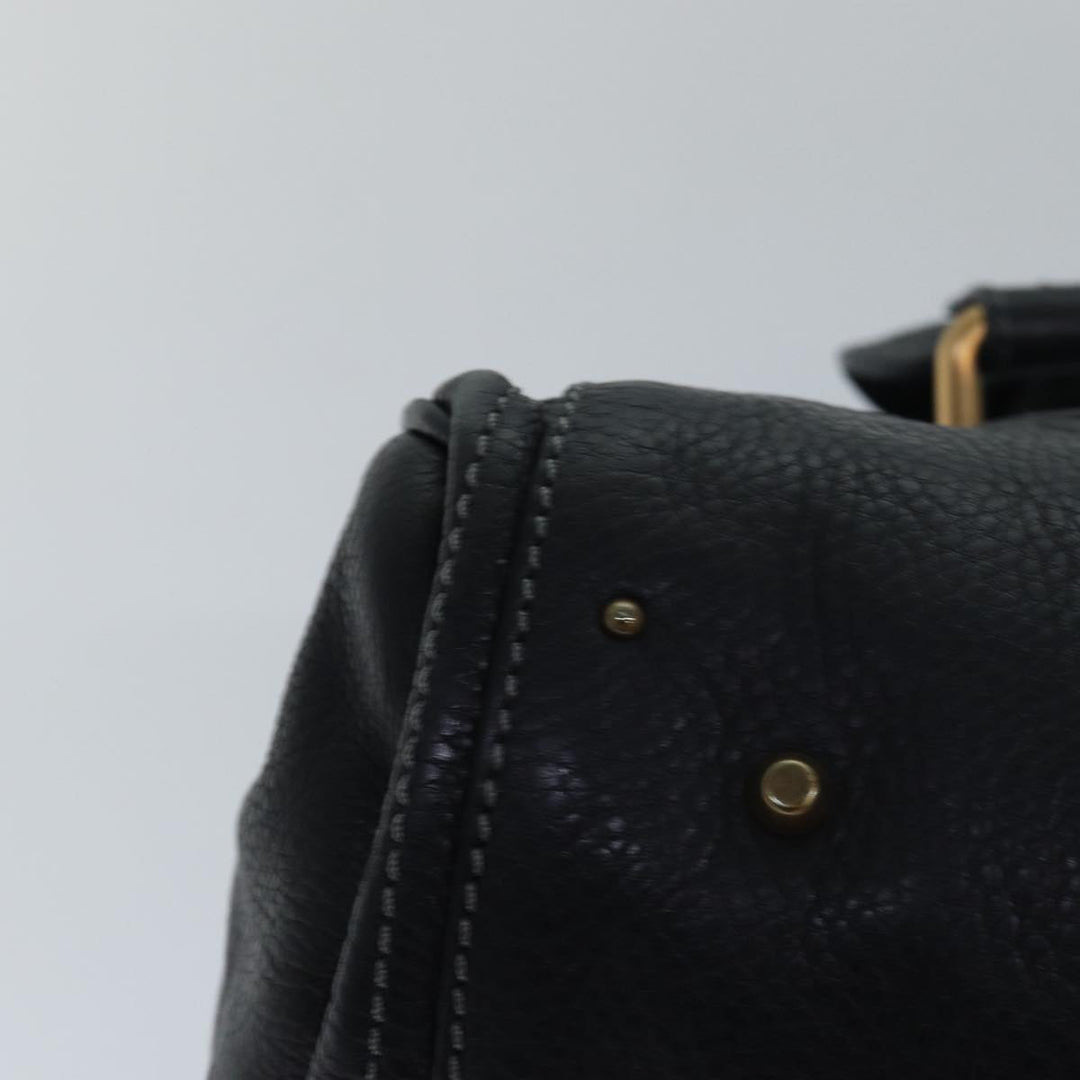 Chloe Paddington Hand Bag Leather Black mr299