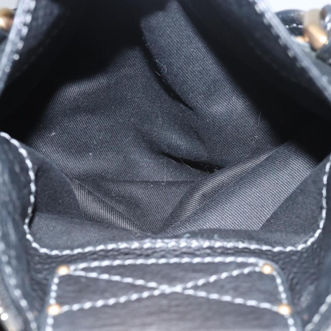 Chloe Paddington Hand Bag Leather Black mr299