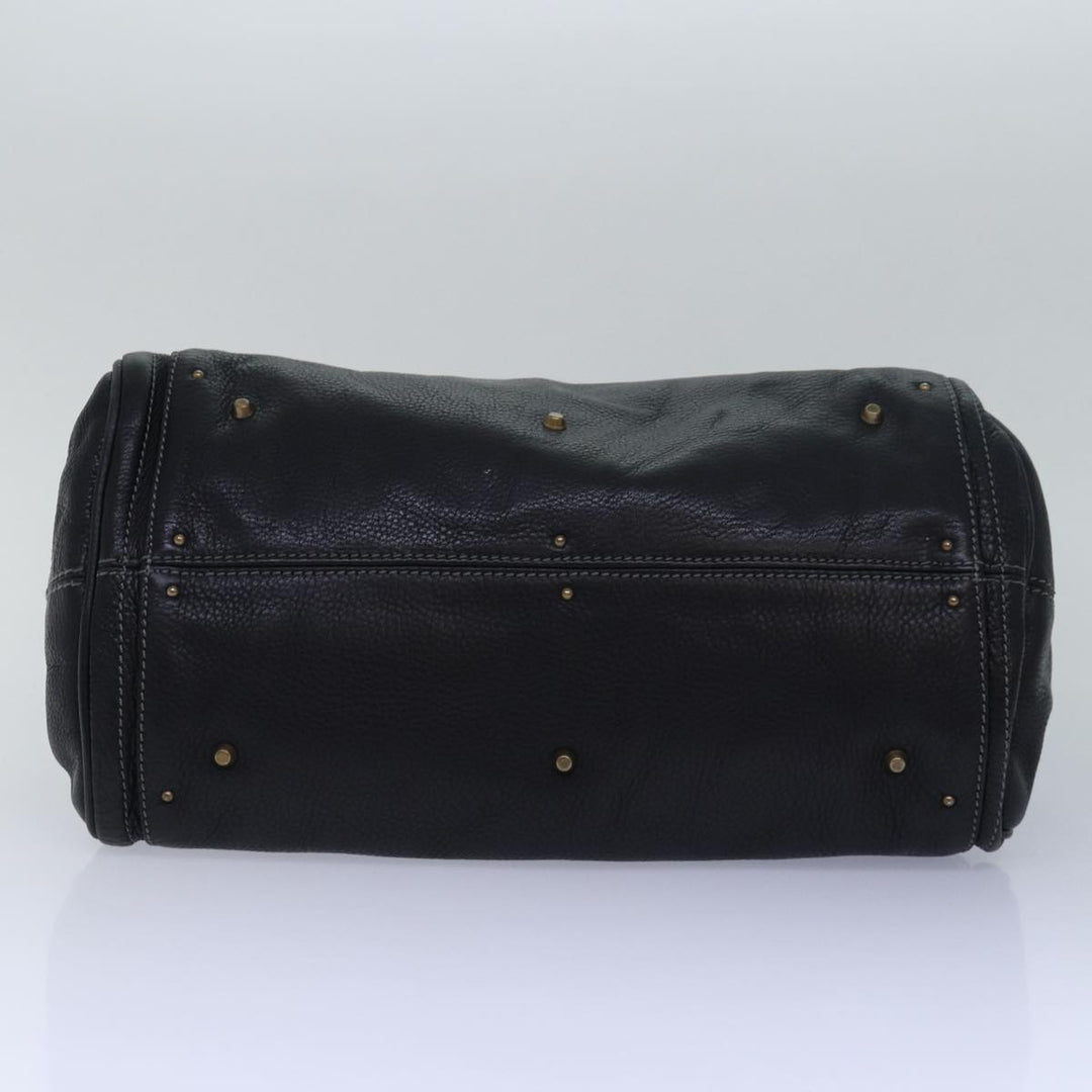 Chloe Paddington Hand Bag Leather Black mr299