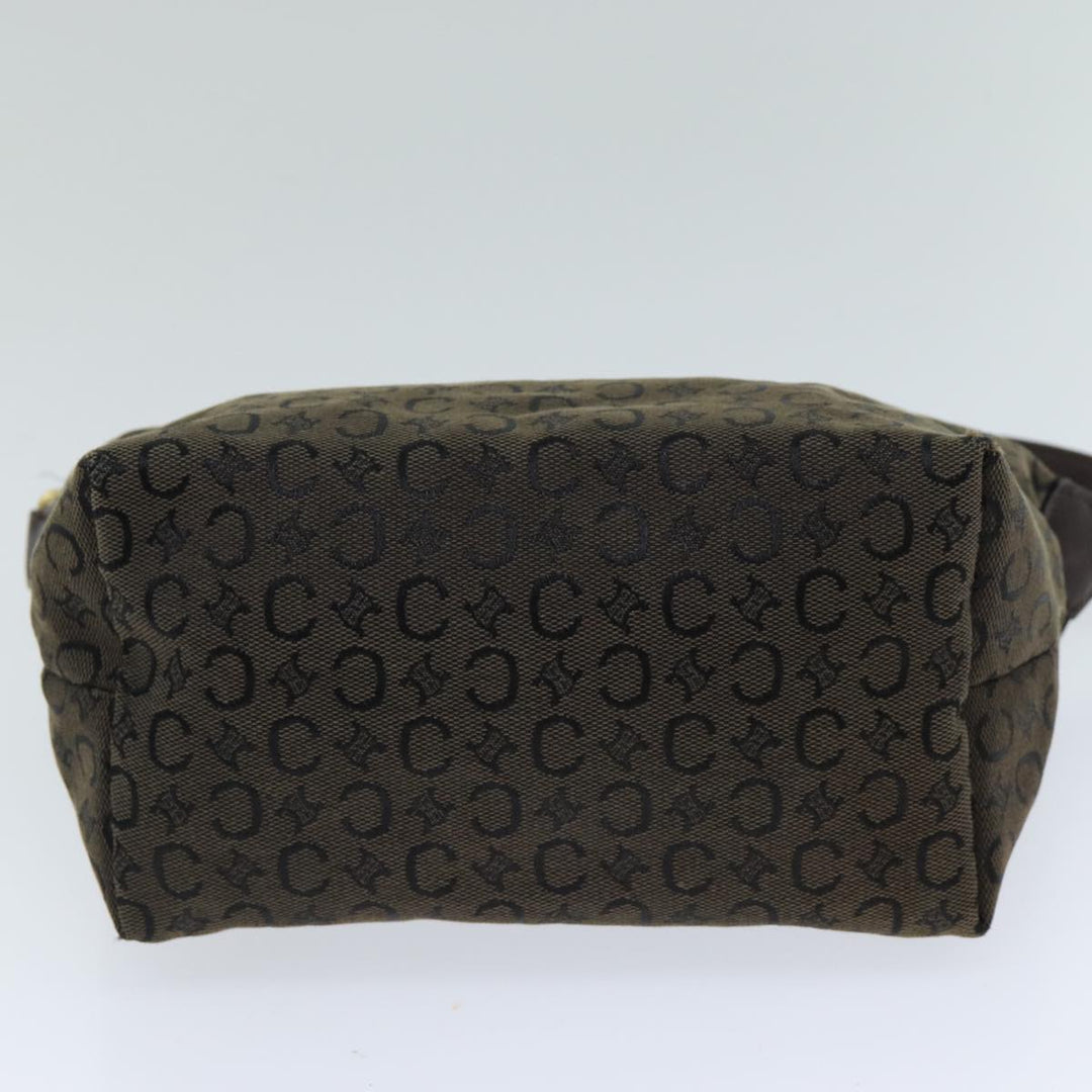 Celine C Macadam Canvas Shoulder Bag Brown Auth mr301