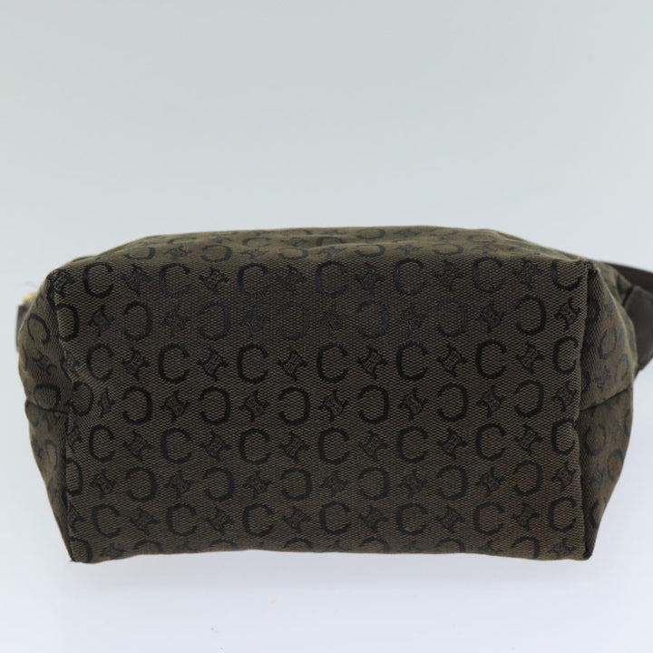 Celine C Macadam Canvas Shoulder Bag Brown Auth mr301