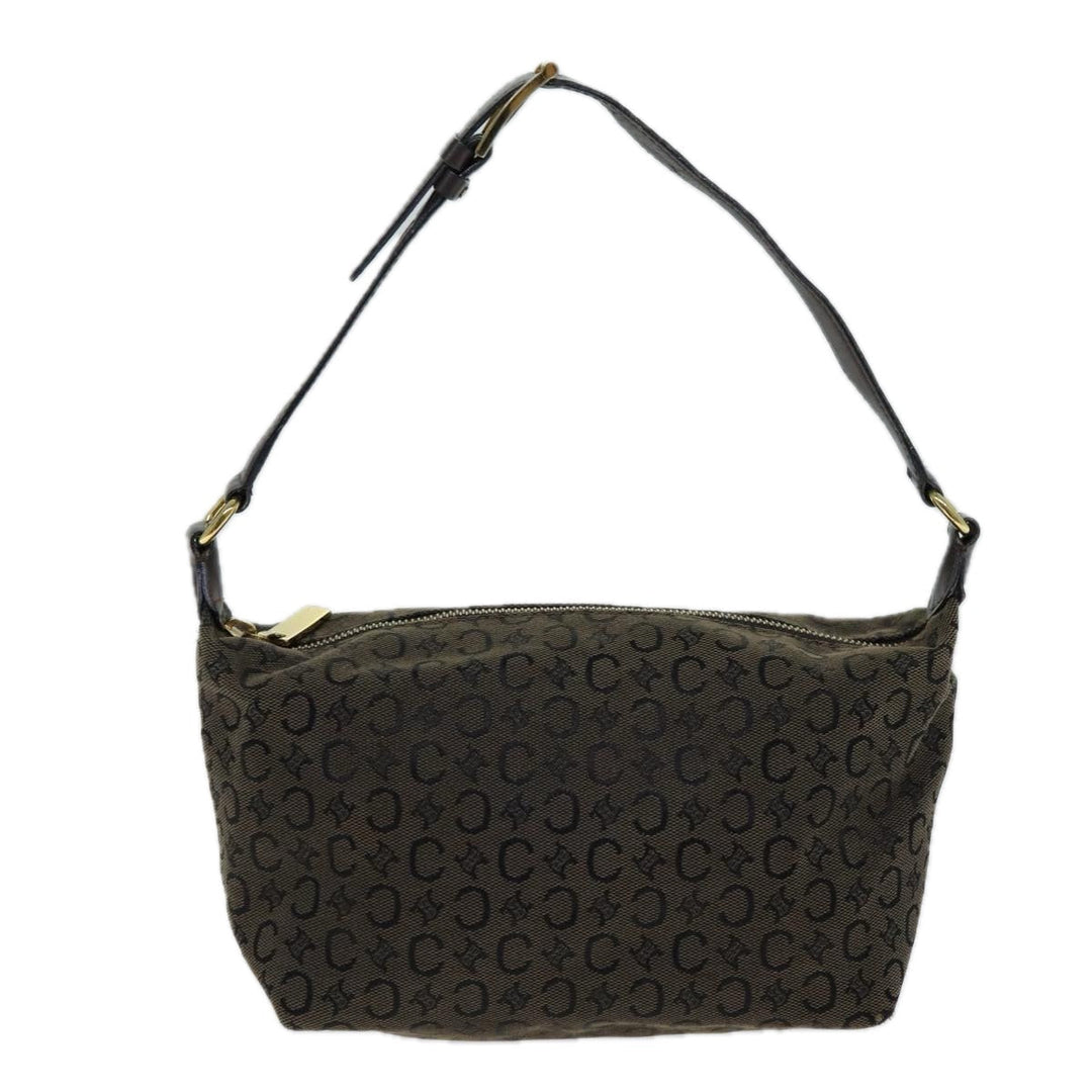 Celine C Macadam Canvas Shoulder Bag Brown Auth mr301