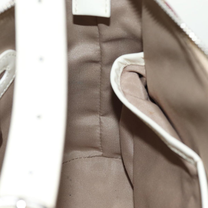 Burberry Nova Check Shoulder Bag PVC Beige Auth mr351
