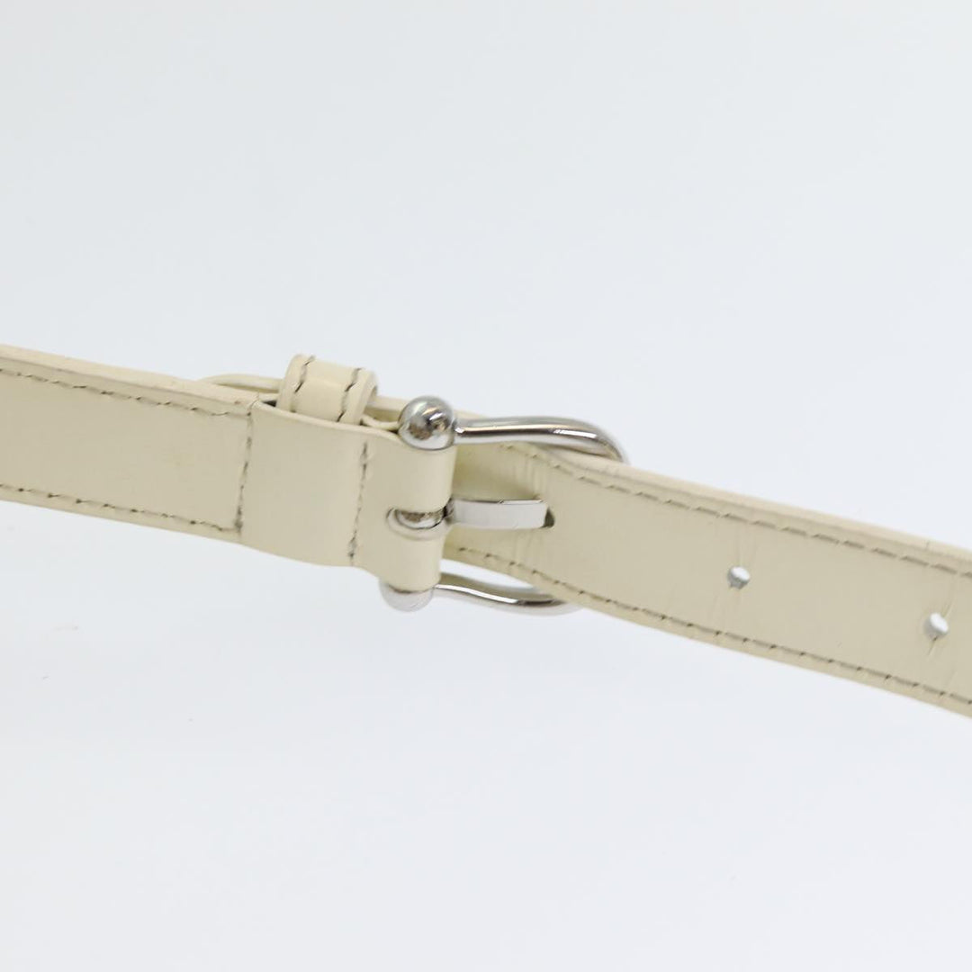 Burberry Nova Check Shoulder Bag PVC Beige Auth mr351