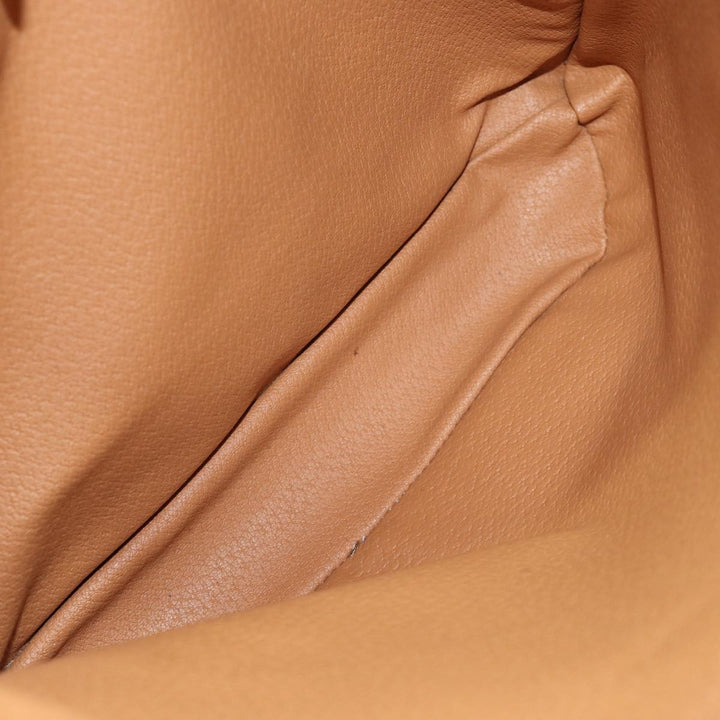 Celine Macadam Canvas Tote Bag PVC Leather Brown Auth mr371