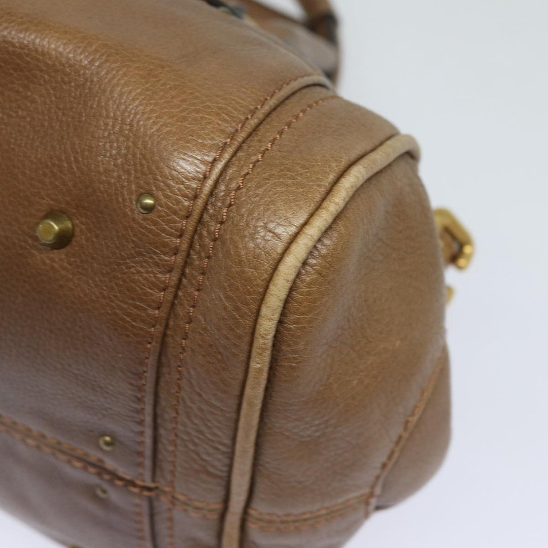 Chloe Paddington Hand Bag Leather Brown mr394