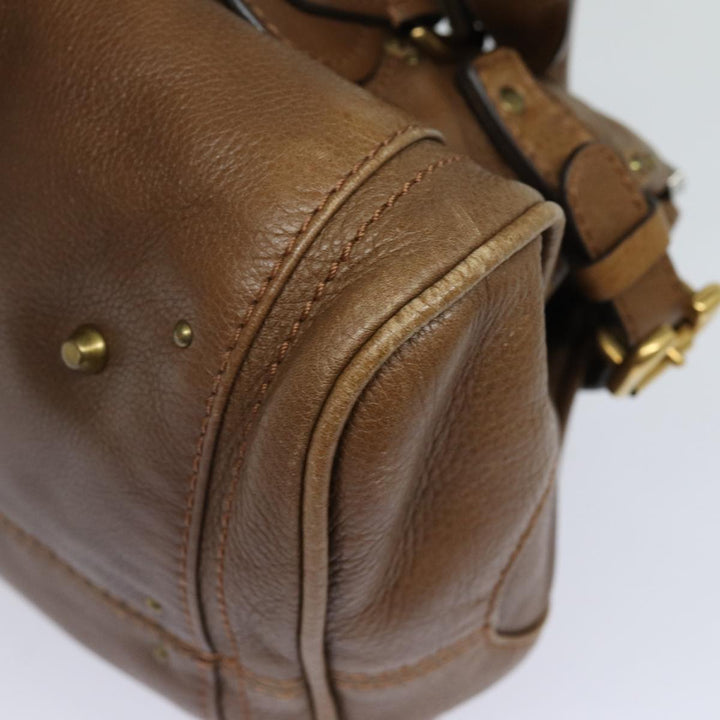 Chloe Paddington Hand Bag Leather Brown mr394