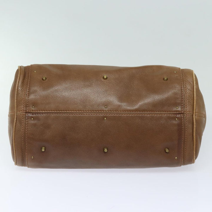 Chloe Paddington Hand Bag Leather Brown mr394