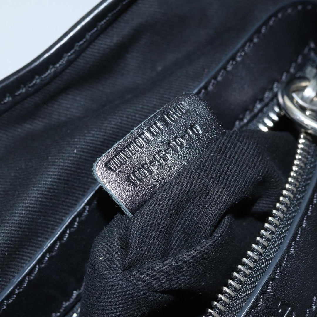Chloe Kerala Horse Hand Bag Leather Black Gold Silver mr448