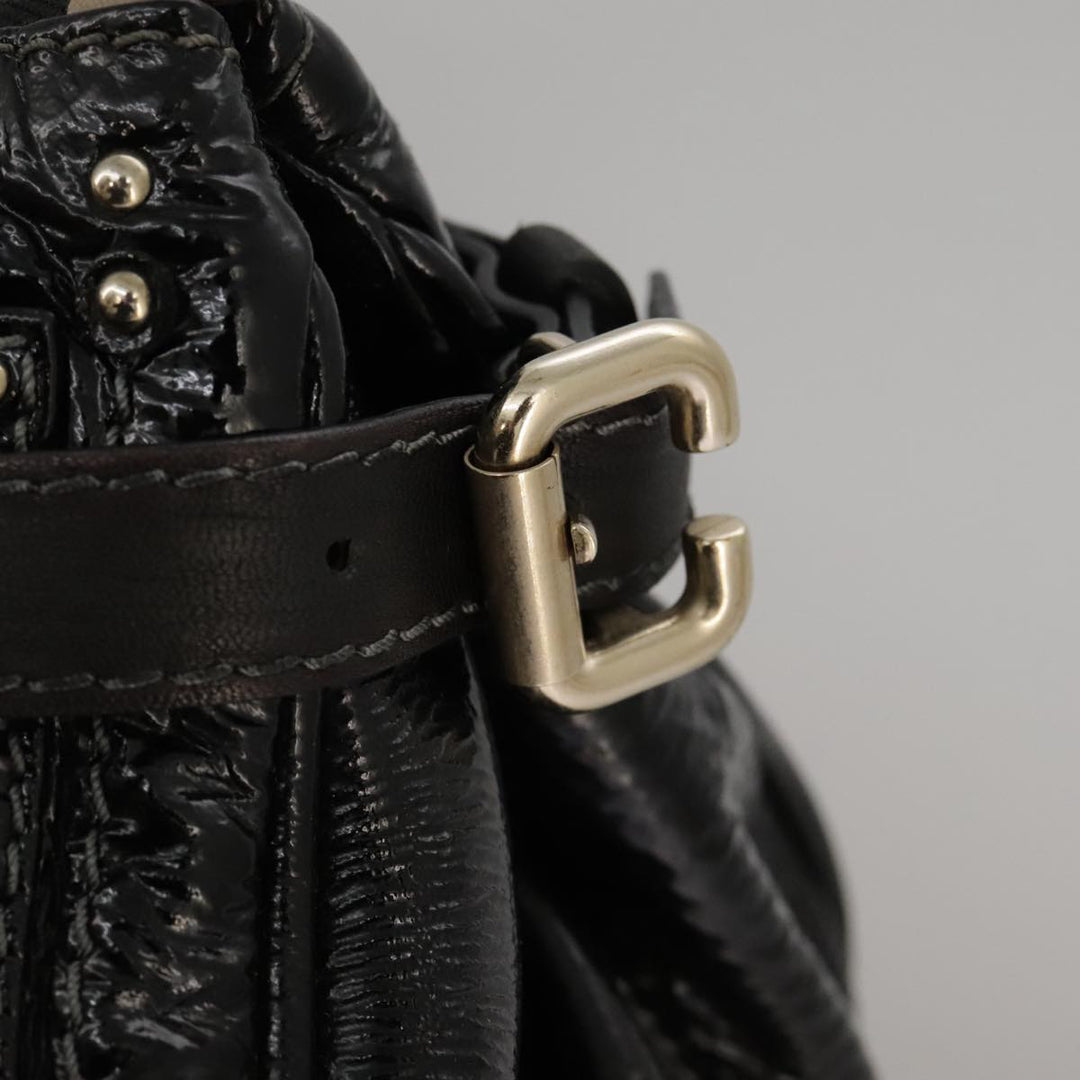 Chloe Paddington Hand Bag Enamel Black mr780