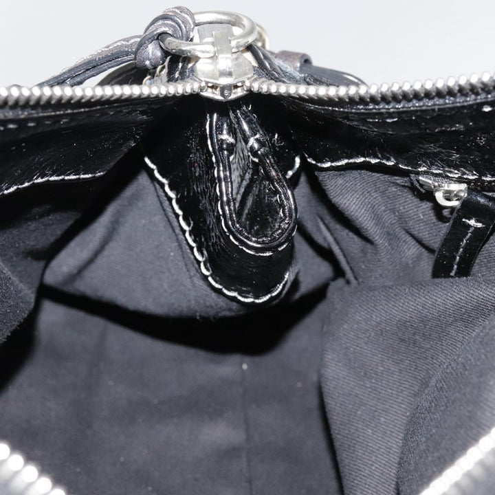 Chloe Paddington Hand Bag Enamel Black mr780
