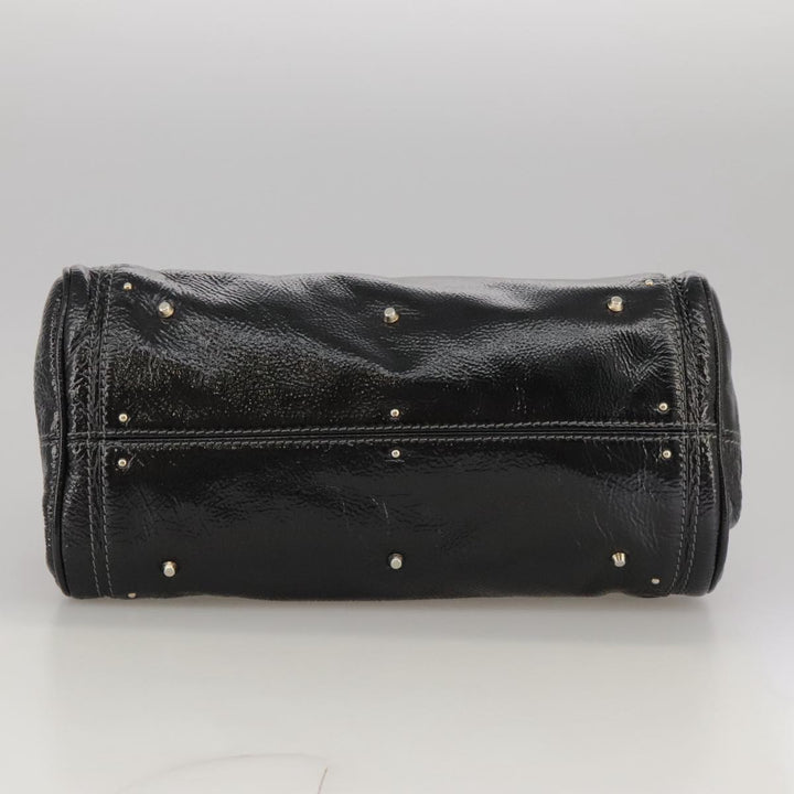 Chloe Paddington Hand Bag Enamel Black mr780