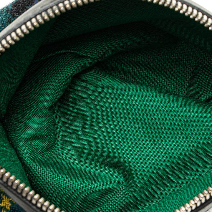 Top Quality Balenciaga Wool Leather Navy Cabas S Tote Bag
