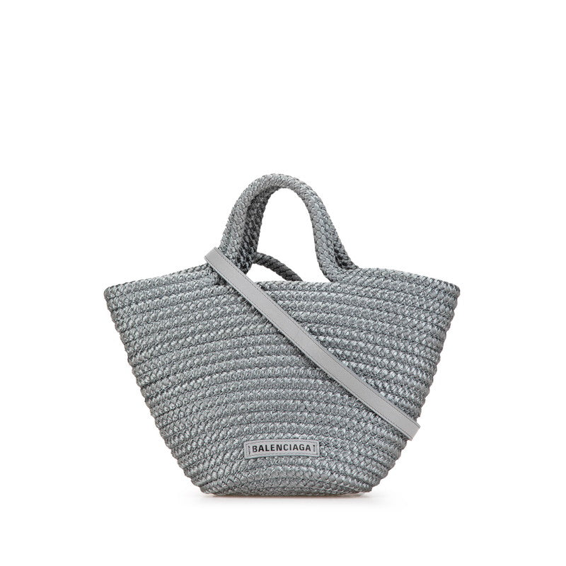 Top Quality Balenciaga Ibiza Small Canvas Handbag 2WAY
