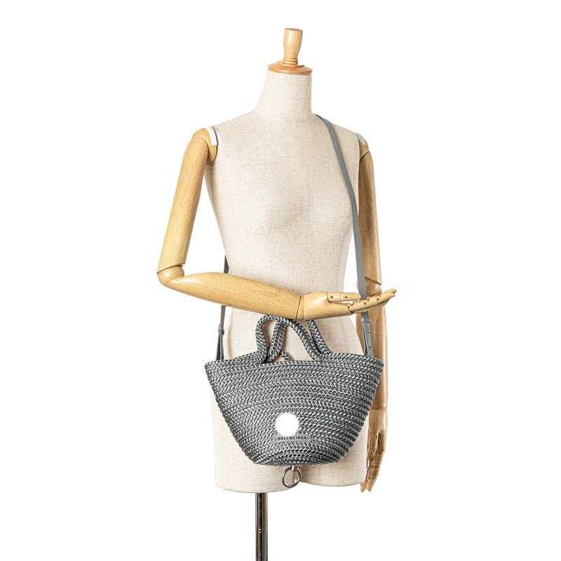Top Quality Balenciaga Ibiza Small Canvas Handbag 2WAY