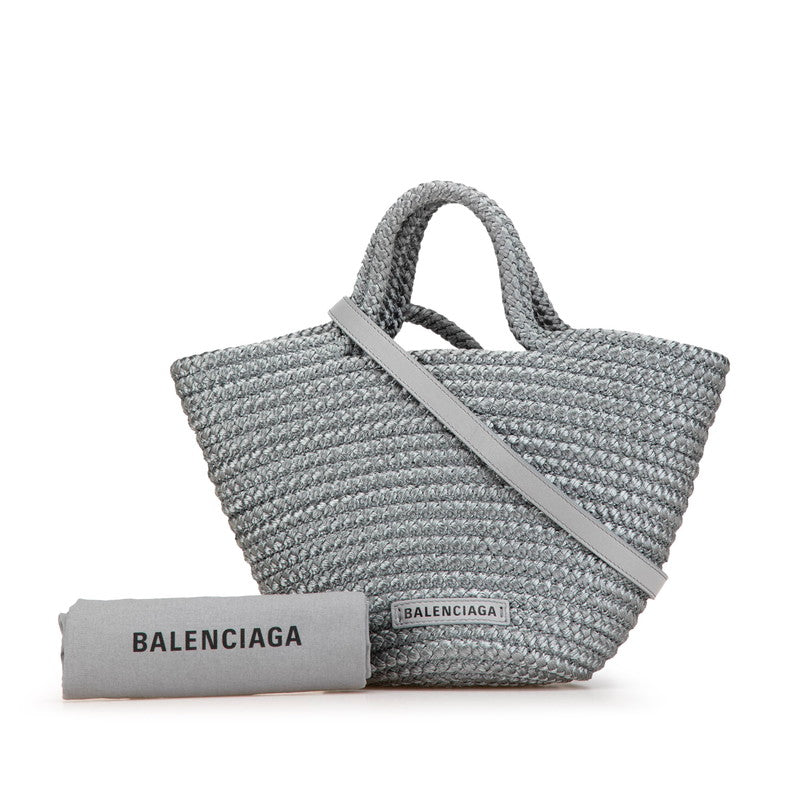 Top Quality Balenciaga Ibiza Small Canvas Handbag 2WAY