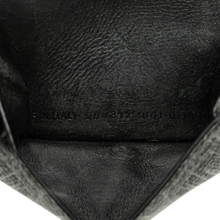 Top Quality Balenciaga Logo Leather Tri-Fold Wallet