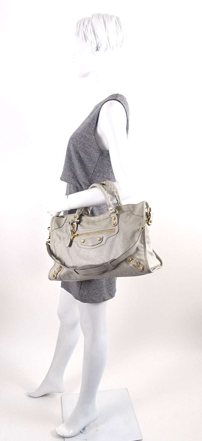 Top Quality Balenciaga Classic City Agneau Leather Giant Bag