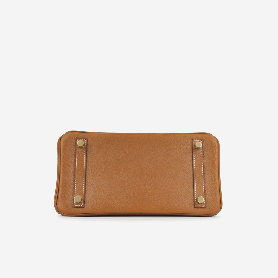 Birkin 25 - Fauve Barenia Faubourg