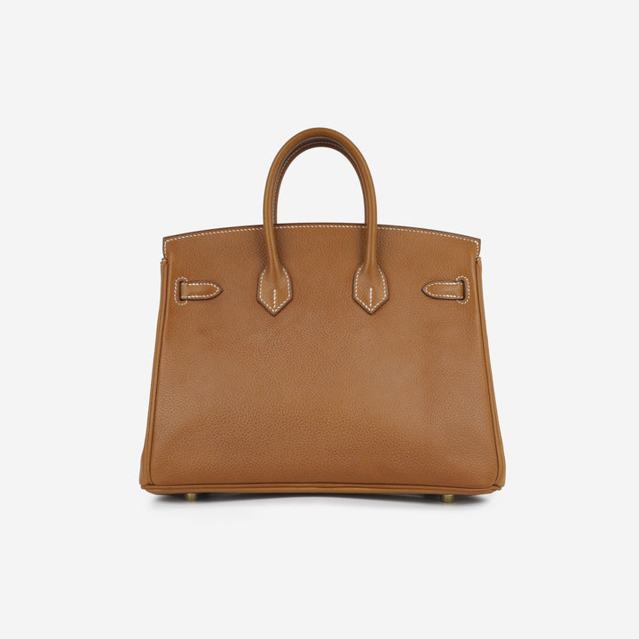 Birkin 25 - Fauve Barenia Faubourg